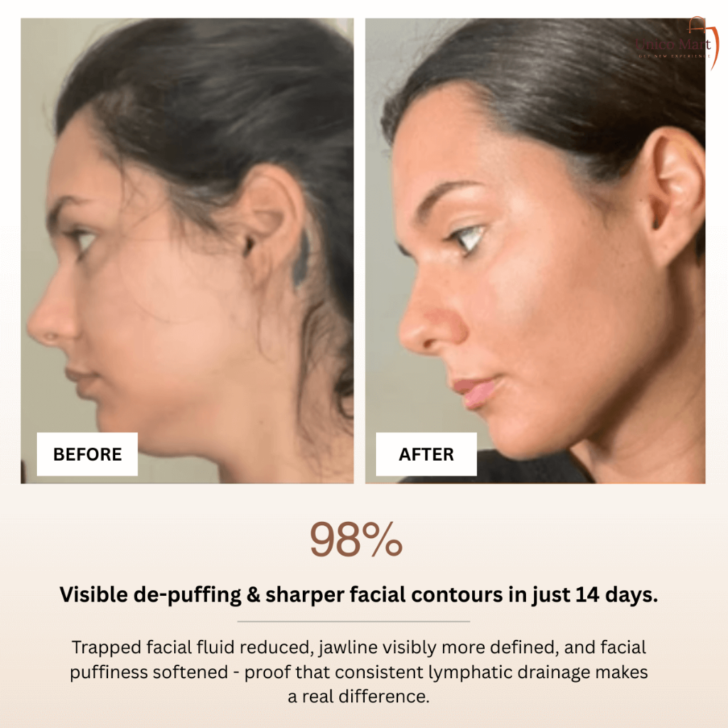 De-Puffing Lymphatic Face Brush