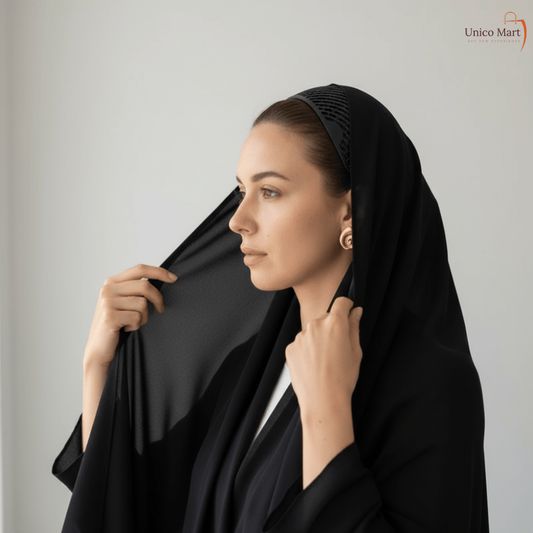 Anti Slip Hijab Grip  (Original Nylon + Soft Velvet Coating)